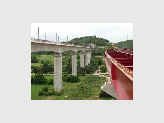 Un autre viaduc côtoie La Cotiêre - viaduc cotiere près de lyon