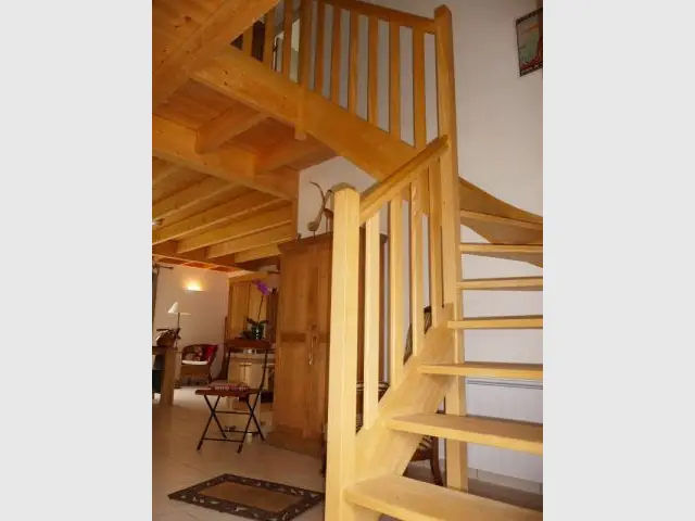 Intérieur bois - Reportage maison bois