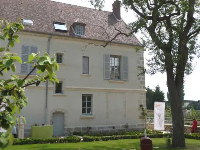 Maison vue du jardin - maison Cocteau