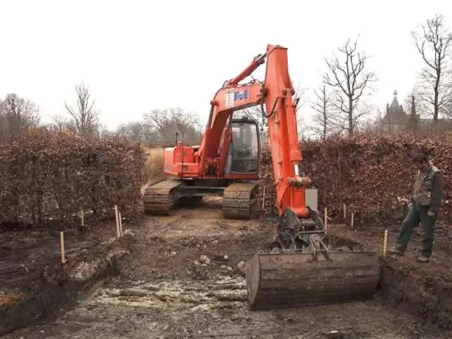 Creuser la pente - jardin chaumont