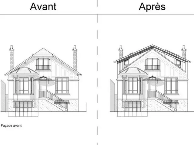 Projet travaux façade avant - Extension chanvre - Jean-Marc Naumovic