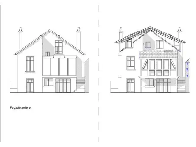 Projet travaux façade arrière - Extension chanvre - Jean-Marc Naumovic