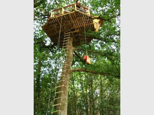 Cabanes dans les arbres - Eco-tourisme Morbihan