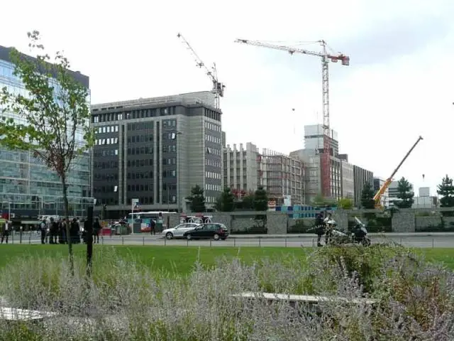 Espaces paysagers - seine arche nanterre