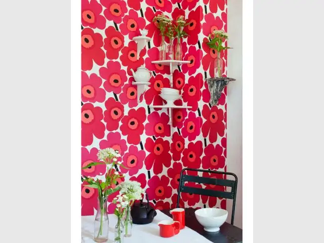 papier peint marimekko