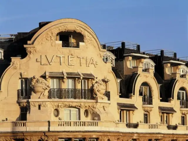 Façade Lutetia de jour