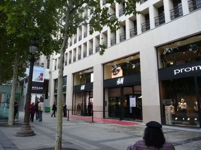 H&M sur les Champs-Elysées - h&m