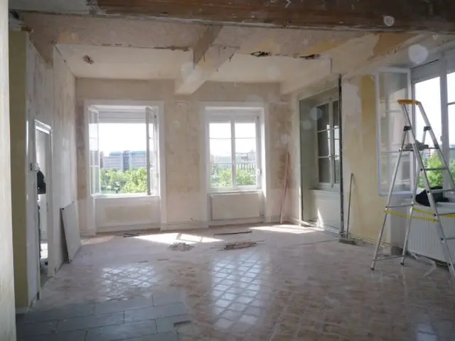 Chambre - Pendant les travaux - Reportage salon