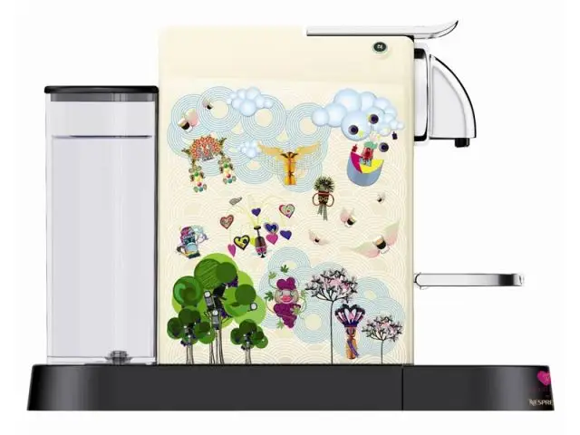 Une machine en édition limitée - Manish Arora pour Nespresso