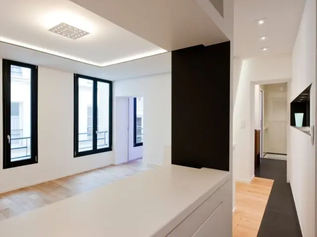 Vue depuis la cuisine... - Appartement marais