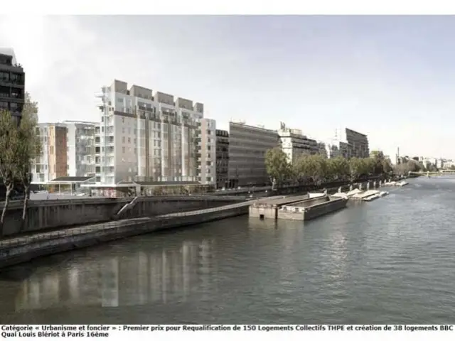 AVE Architecture - SCP Beguin & Macchini - BETCI - Julie Blin - Dumez IDF - Terre Maisons / Paris 16e - Quai Blériot - Les Grands Paris du logement