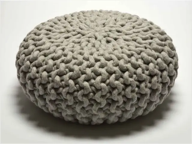 Pouf - Tricot