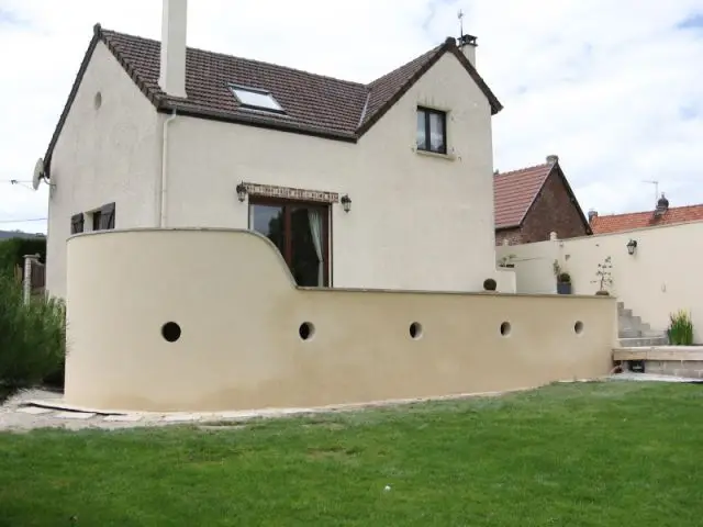 Maison après - Auto-construction terrasse