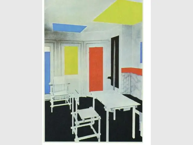 Intérieur - Expo Mondrian