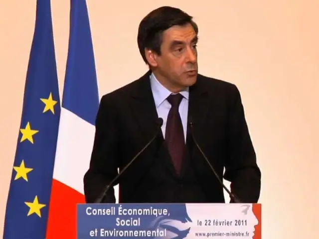 François Fillon le 22 février 2011