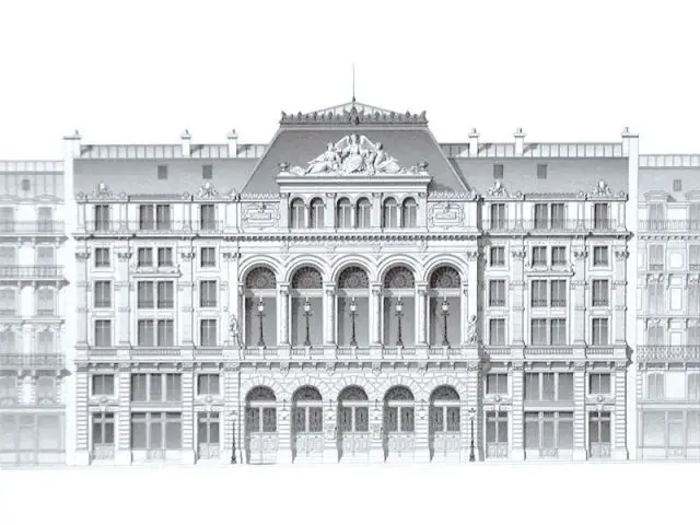 Façade historique - gaité lyrique