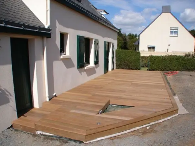 Etape 8 : les finitions - Montage terrasse bois