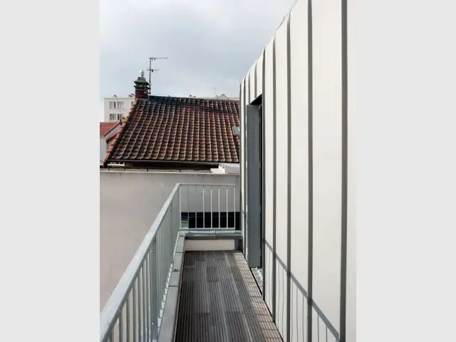 Balcon - Reportage extension Vanves