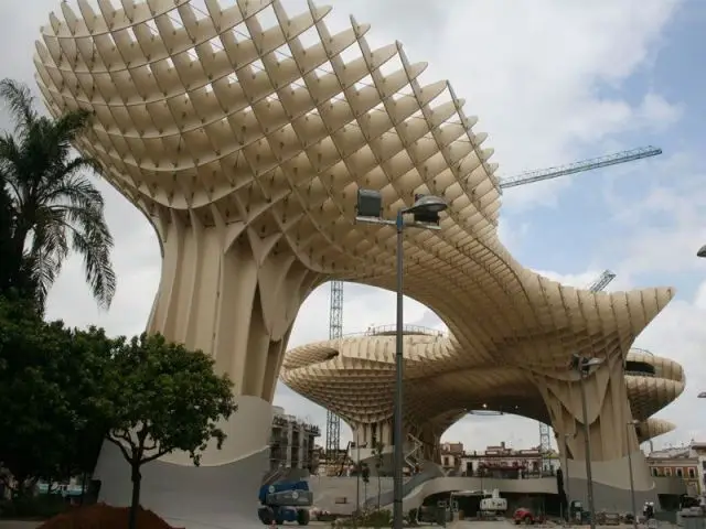 Un chantier bois étudié par Finnforest - Parasol Seville Finnforest