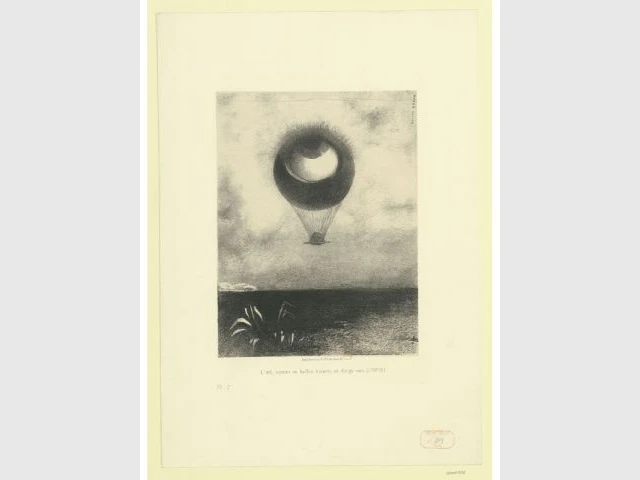 L'oeil, A Edgard Poe, Odilon Redon