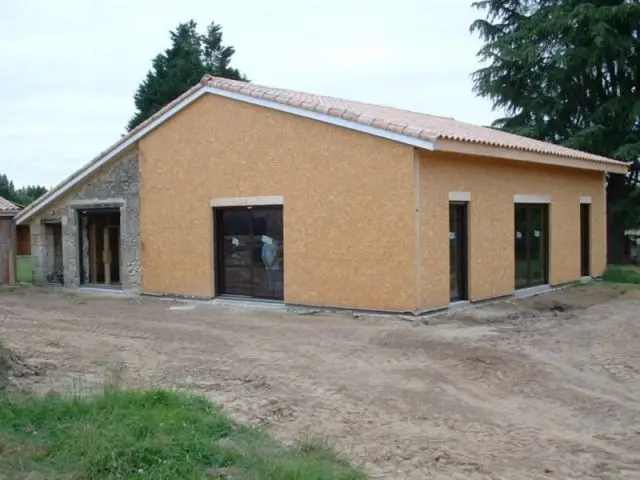 Une maison bois construite sur les vestiges d'un hangar agricole (suite) - Bernard Bordelais