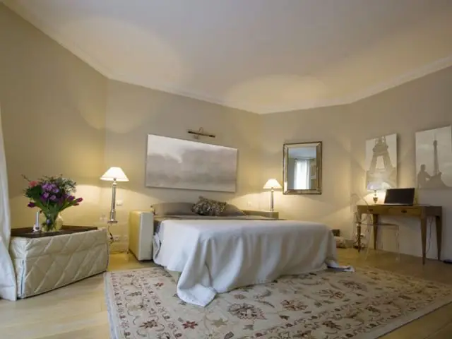 Pièce principale - version chambre - Reportage studio paris