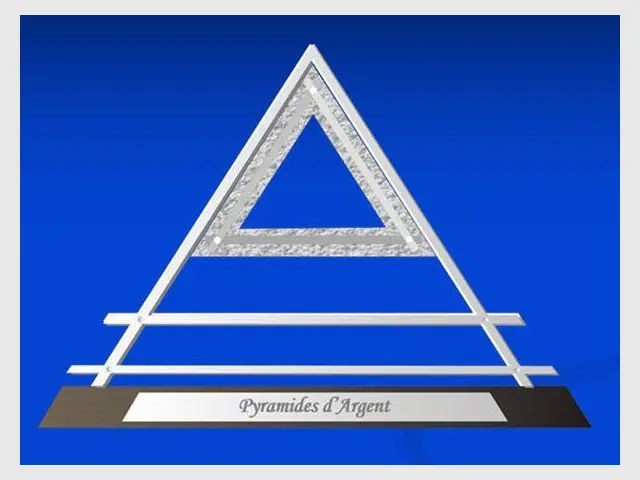 pyramide argent