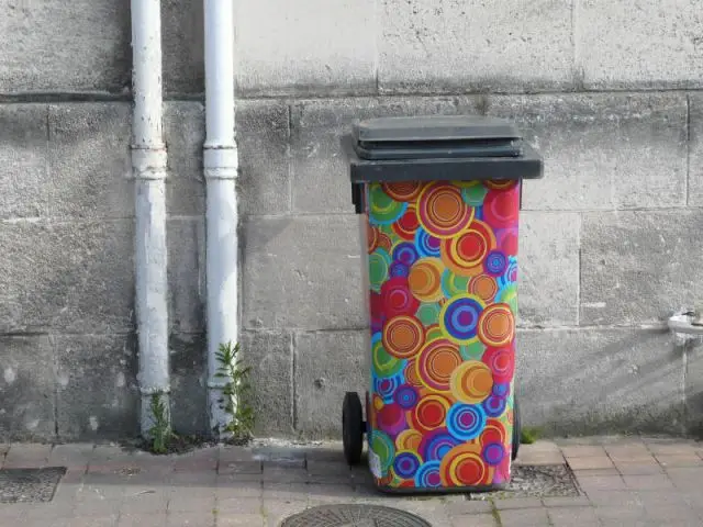 Visualisation 3D - Poubelles décorées