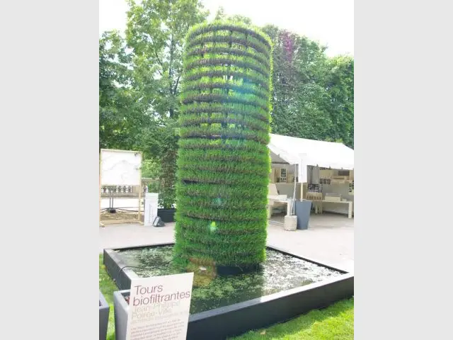 Tour biofiltrante - Jardins, jardin 2011