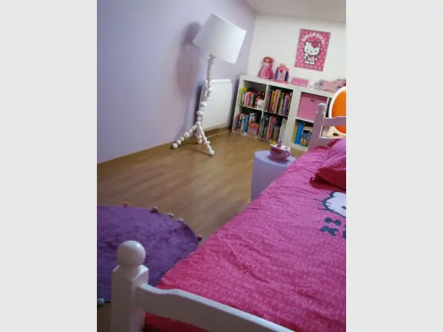 Une chambre de petite fille subtilement décorée (suite) - Reportage chambre petite fille