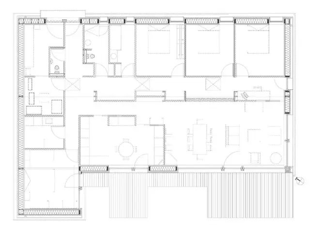 Maison passive - Plan - Maison passive Neuville en Ferrain