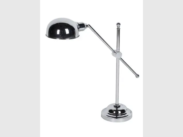 Chromé - Sélection lampes de bureau