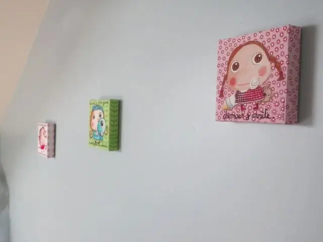 Chambre de bébé - Détail des tableaux - Reportage chambre enfant