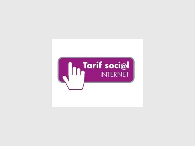 tarif social internet