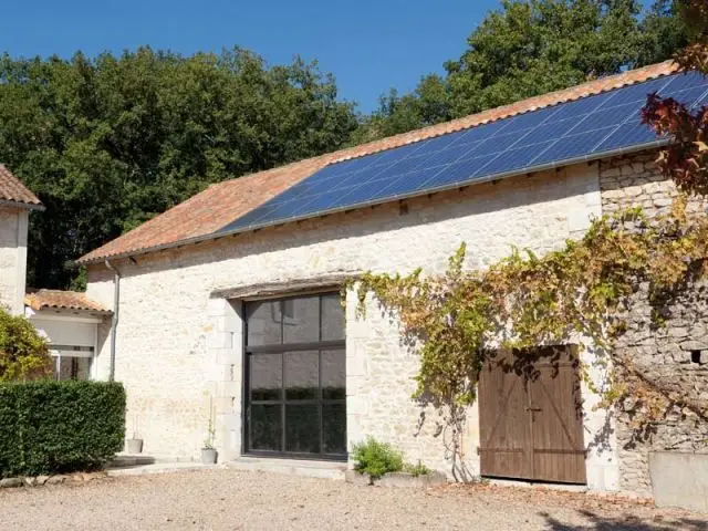 La première installation photovoltaïque de 9 kWc chez un particulier