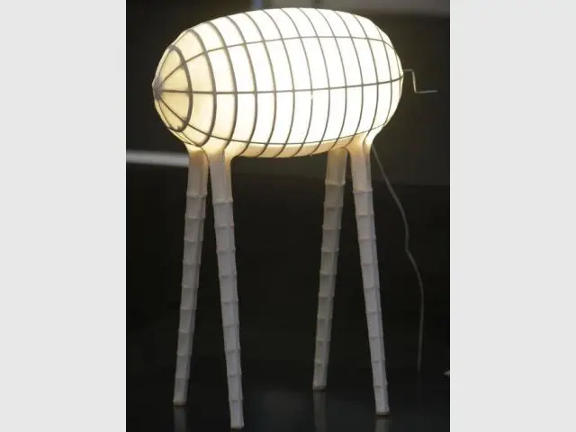 Le lin dans tous ses états - Lampe - Expo lin