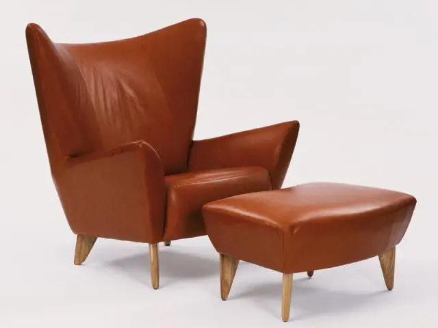 Fauteuil Matador et son repose-pieds - Terence Conran