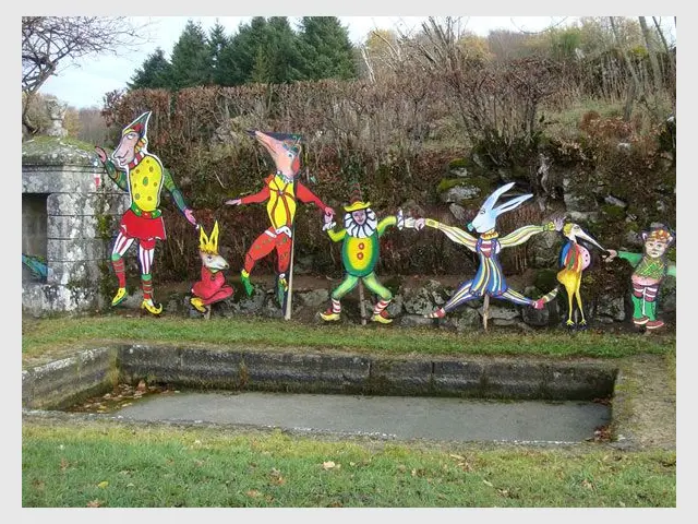 Maison du père Noël de Sous-Parsat - Farandole - Maison illuminée Sous-Parsat