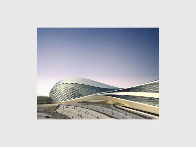 Détail - Opéra de Zaha Hadid