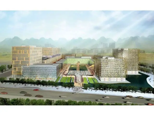 Futur centre des affaires de Dujiangyan