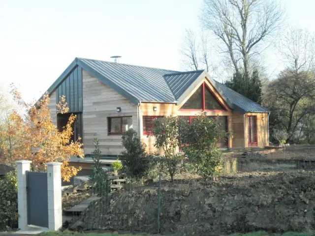 Maison en pleine verdure - Reportage maison bois