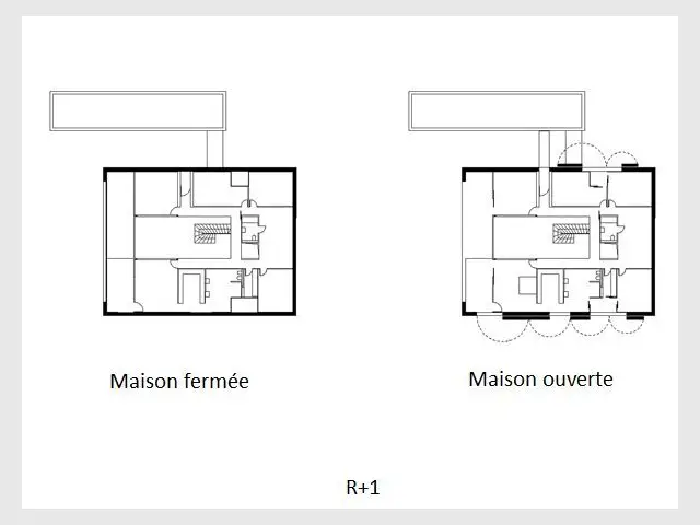 Plan Safe House étage