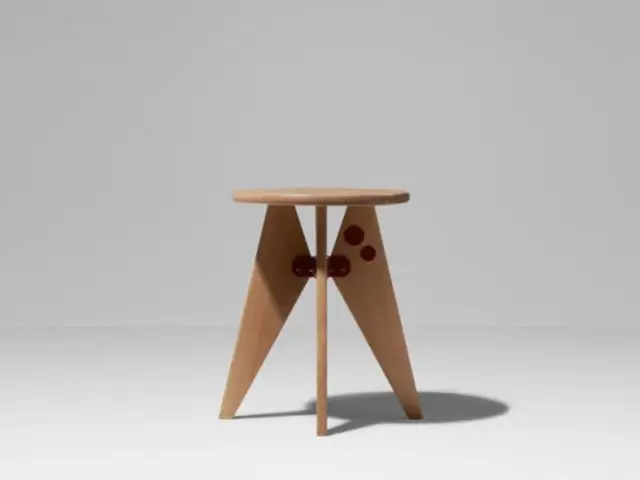 Tabouret Solvay 1941 - Prouvé RAW - Vitra