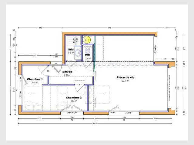 Plan masse - mini home