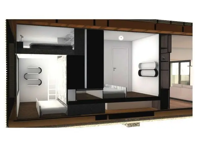 Coupe chambres - mini home