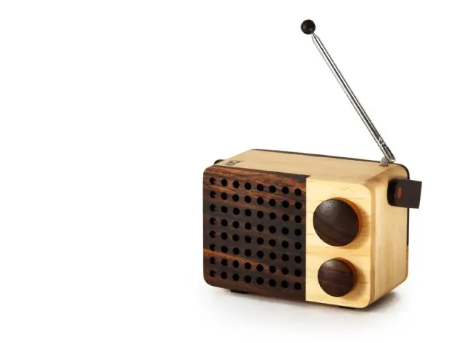 Wooden Radio