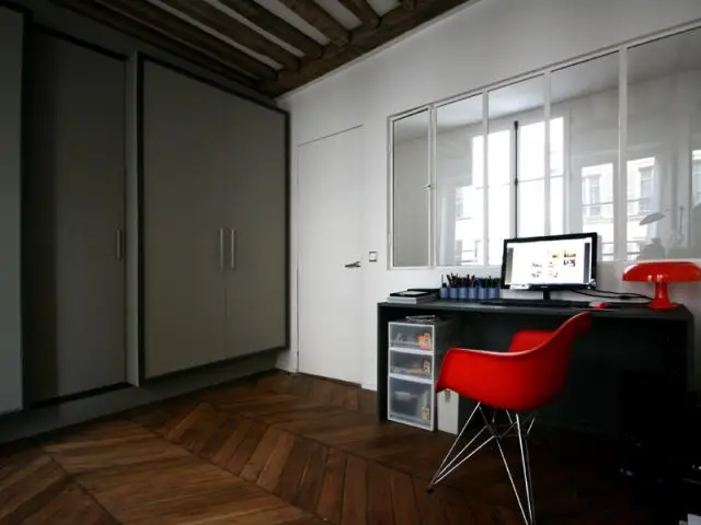 Bureau - Reportage appartement parisien Julie Alazard 