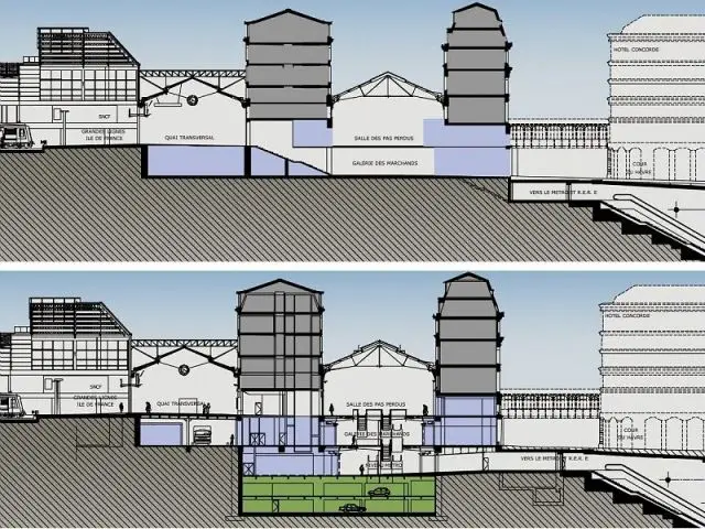 Restructuration - gare saint lazare