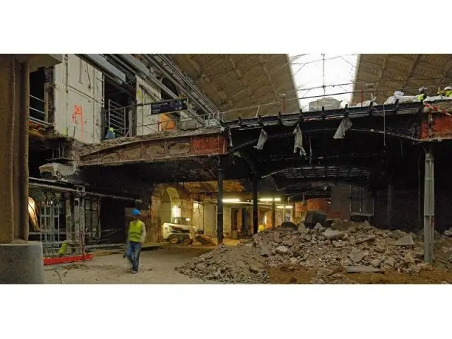 Travaux du coeur de gare - gare saint lazare