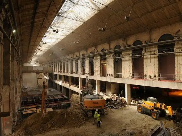 Système constructif - gare saint lazare